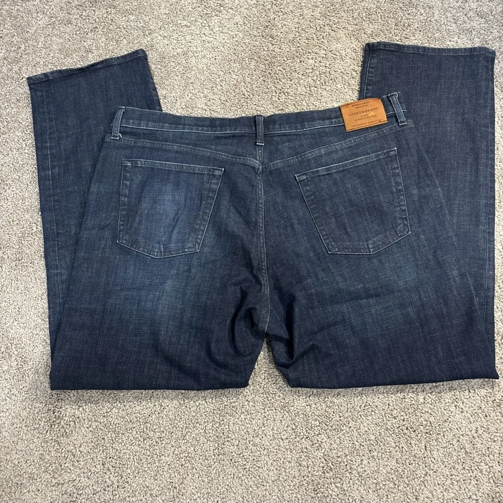 LUCKY BRAND Jeans 181‎ Relaxed Straight Men's 42 / 32 Dark Wash